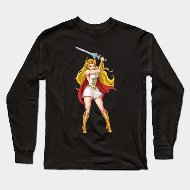 Shera: princess of power Long Sleeve T-Shirt by ekkimu